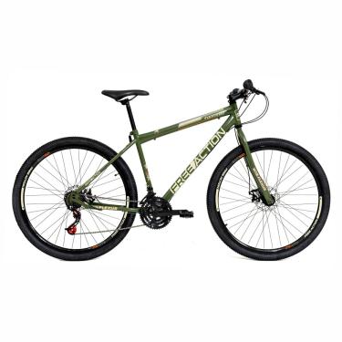 Imagem de Bicicleta Flexus Aro 29 21 Velocidades Free Action - Verde Militar