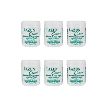 Imagem de Alisante Lazun 100G Verde-Regular-Kit C/6Un