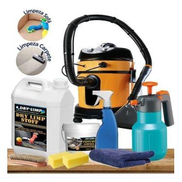Imagem de Kit Higienização De Estofados Em Geral Carro Sofa Extratora - Dry Limp