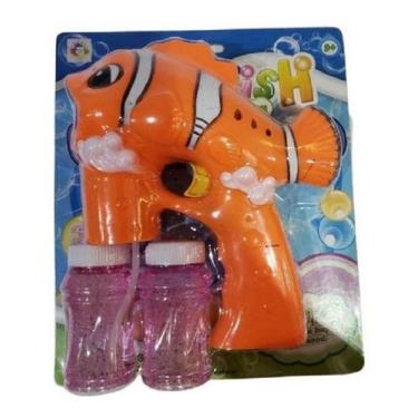 Imagem de Arma Pistola Toys Lança Bolhas Bolinha Sabão Nemo - Nibus