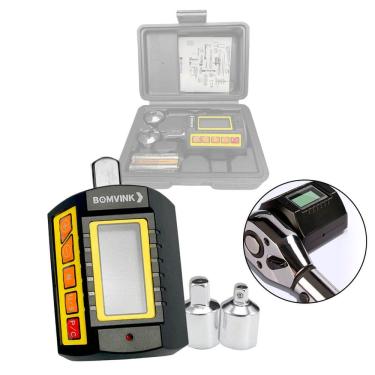 Imagem de Chave Torquímetro Digital 135 N.m com Adaptadores 1/4 e 3/8