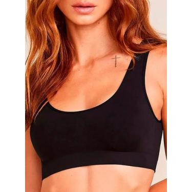 Imagem de Sutiã Top Hope 21120 Light Bojo Removível Sem Costura Microfibra T. P/