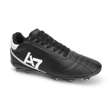 Imagem de Chuteira Aviation7 Futebol Campo Gramado A Com Travas Profissional Reforçada Masculina-Masculino