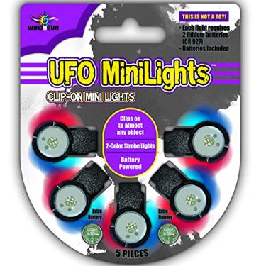 Imagem de WindNSun Ufo Mini Lights - Acessório De Luz Para Pipas, Preto, Tamanho Único (79101)