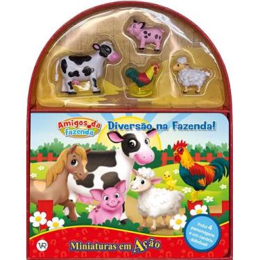 Imagem de Livro - Miniaturas em ação - Amigos da fazenda