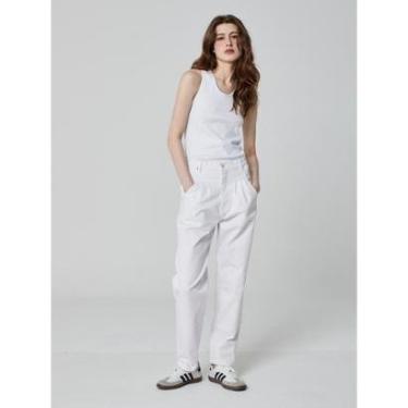 Imagem de CALÇA PREGAS BRANCA-Feminino