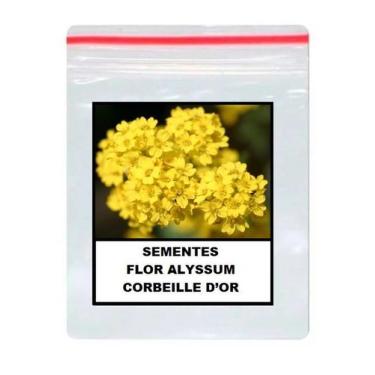 Imagem de Sementes Flor Alyssum Corbeille D'or 190 unidades - TOPSEED