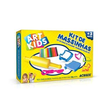 Imagem de Massa Para Modelar Criativa Art Kids 2 180G.C/Moldes - ACRILEX