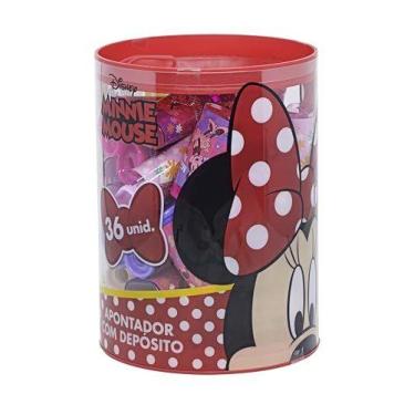 Imagem de Apontador Com Deposito Decor. Minnie 1 Furo Sortidos - MOLIN