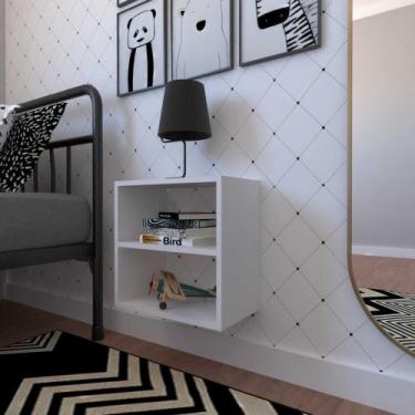 Imagem de Nicho Cubo com Prateleira para Quarto Infantil Lema Kit Cubos