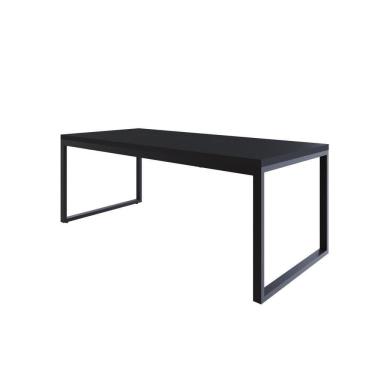 Imagem de Mesa De Jantar Yon 200 X 90 X 76 Cm Preto Tx/ Preto Tx/