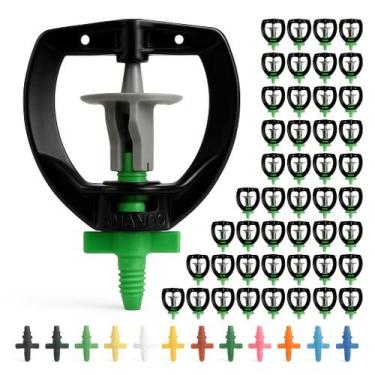 Imagem de Kit 50 Microaspersores Bailarina MF2 Irrigação Jardim Horta - Escolha 