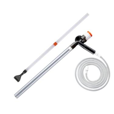 Imagem de IEUDNS Kit de limpeza de cascalho para aquário, filtro versátil, bico longo, acessórios para aquário, trocador de água