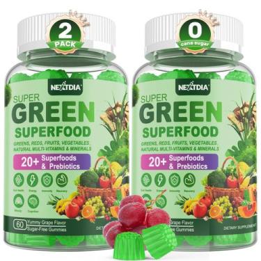 Imagem de Suplemento Nextdia Super Greens Gummies 120 Cts
