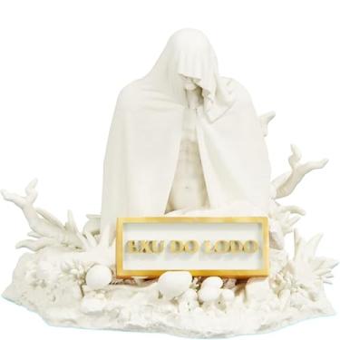 Imagem de Estátua Exu do Lodo Umbanda Candomblé (Cor Mármore Dourado)