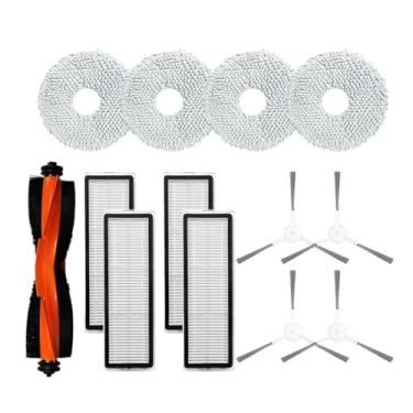 Imagem de Compatible With XMI Robot Vacuum X20+ / X20 Plus Vacuum Cleaner Accessories Main Side Brush Hepa Filter Mop Cloth Dust Bag Spare Parts(Set11)