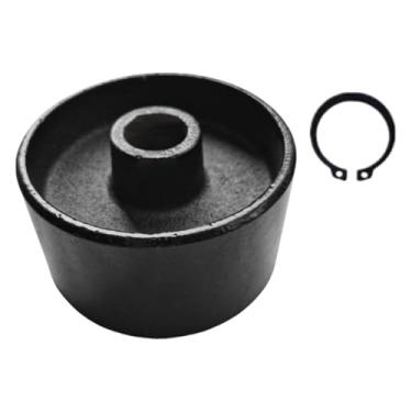 Imagem de Generic Roda de macaco de chão para 3 toneladas e 4 toneladas, acessórios profissionais resistentes e fáceis de instalar, roda dianteira de macaco horizontal, Roda 88mm Furo 20mm