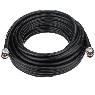 Imagem de Cabo coaxial Ullnosoo N macho para N macho de 50 pés de perda ultrabai