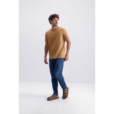 Imagem de Calça masculina em jeans milan Essendi - 36, Jeans escuro, 40