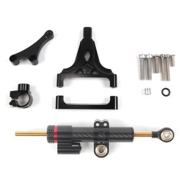 Imagem de Estabilizadores de amortecedor de direção Arashi com suporte para Kawasaki Z1000 Z750 2003-2009, controle de segurança de peças de acessórios de motocicleta