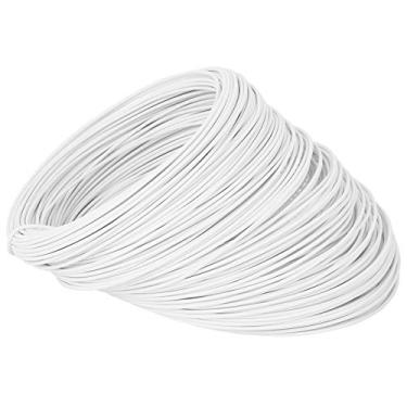 Imagem de Arame de Ferro Galvanizado, Branch Grape Gravatas Feitas à Mão Brancas 0.55mm 100meter, Fio Crafting Estável e Flexível, Brinquedos, Suprimentos Artesanais, Jardinagem, Produtos