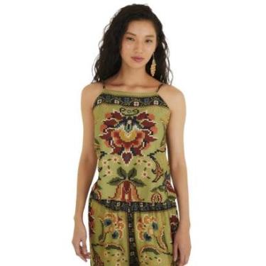 Imagem de Regata Farm Rio Estampada Flor De Jardim-Feminino