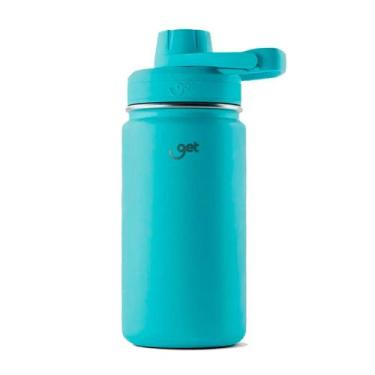 Imagem de Garrafa Térmica Inox Get Colors 350ml Azul Claro Infantil Escola