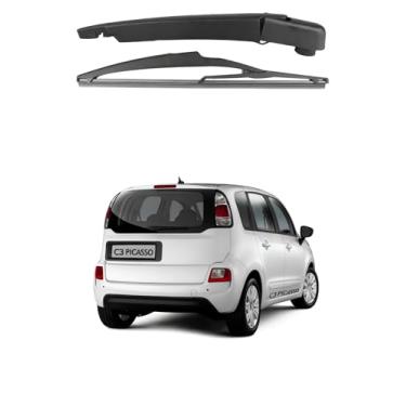 Imagem de TIGER AUTO - PALHETA PARA PARABRISA TRASEIRO EM SILICONE - COMPATÍVEL C3 2013>2013 - ENCAIXE ESPECÍFICO DTL