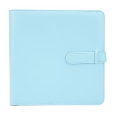 Imagem de GOWENIC Mini álbum de Fotos Com 288 Fotos de Bolso, Capa de Couro PU, Capacidade Extra Grande para Família, Casamento, bebê, Aniversário, Dia Dos Namorados, álbuns de Com (Azul)