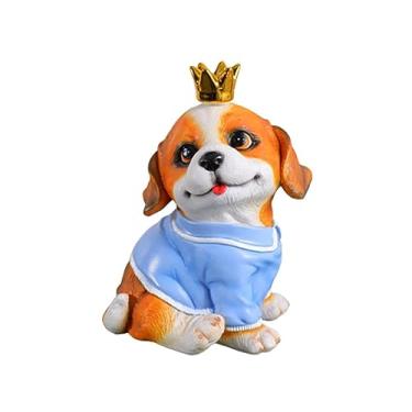 Imagem de Requintado cofrinho criativo resina linda caixa de moedas ornamentos de mesa moderna pote de poupança para sala de estar fácil de armazenar