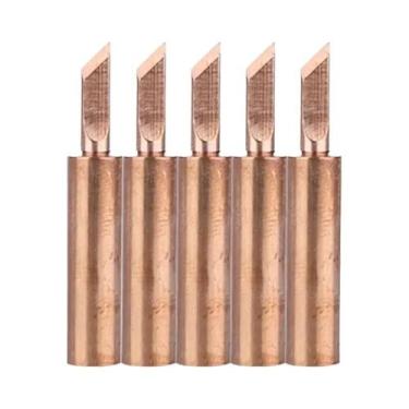 Imagem de Pontas De Ferro De Solda De Cobre 900M-T 5 Peças Para Estação De Repar