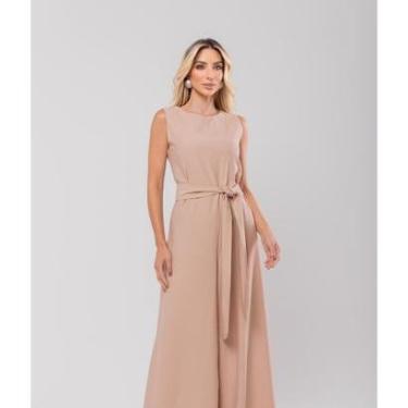 Imagem de Macacão Regata Feminino Alfaiataria Pantalona Salvatore Fashion-Feminino