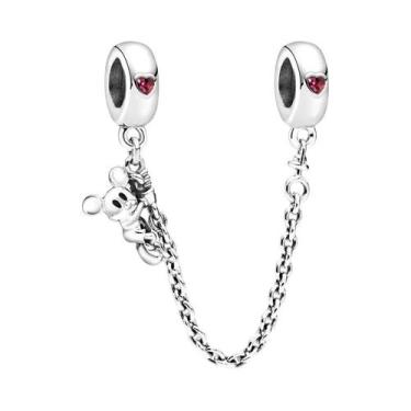 Imagem de Pingentes De Minnie, Mickey E Pato Donald Para Pulseira De Prata, Cola