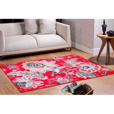 Imagem de Tapete andino 2,00 x 2,50 sala quarto moderno antiderrapante hotel pou