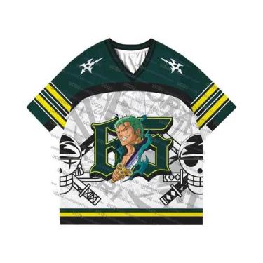 Imagem de Camiseta Esportiva De Verão Unissex Oversize De Secagem Rápida E Respi