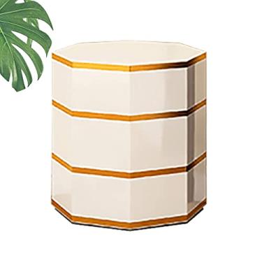 Imagem de Sapateira giratória atualizada 3/6/9/12/15 camadas DIY estreita fixável livre armazenamento de sapatos organizador alto, rack de exibição de armazenamento redondo vertical para prateleira de corredor