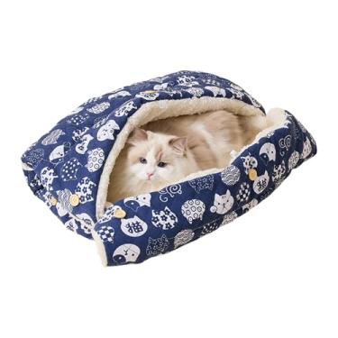 Imagem de Tapete de aquecimento para gatos | Almofada de dormir macia para animais de estimação, cama grande de pelúcia macia para gatos | para ambientes internos, filhotes, animais, sala de estar, quarto