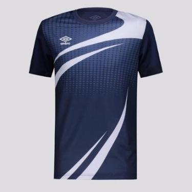 Imagem de Camisa Umbro Match Juvenil Marinho-Masculino