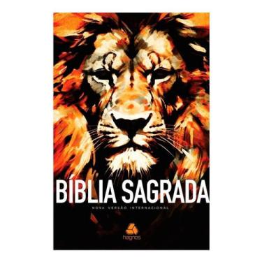 Imagem de Bíblia Sagrada NVI - Safira Leão - HAGNOS, Sortido