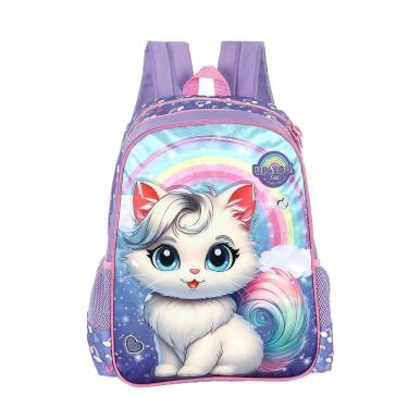 Imagem de Mochila de Costas Luxcel Up4You Gatinha Roxo