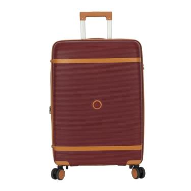 Imagem de Mala Média 23kg Viagem 24" Expansiva Zíper Anti Furto Polipropileno 360º - Copenhagen - Polo King
