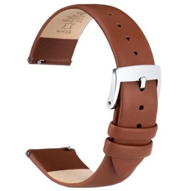 Imagem de Pulseiras de relógio OTTOODY Leather Quick Release Top Grain unissex