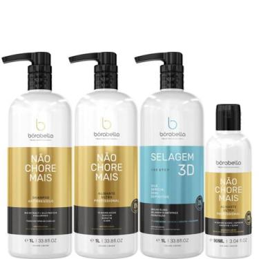 Imagem de Borabella Kit Não Chore 1L + Passo 2 - 90ml + Selagem 1L