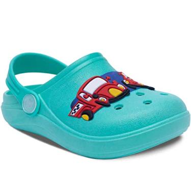 Imagem de Babuche Infantil Menino Carros 12.38 (Verde, 29/30)