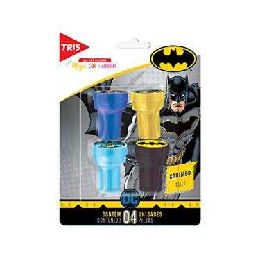 Imagem de Carimbo Autotintado Batman 4 Unidades - Tris