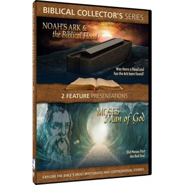 Imagem de Biblical Collector's Series: Noah's Ark and the Biblical Flood/Moses - Man Of God