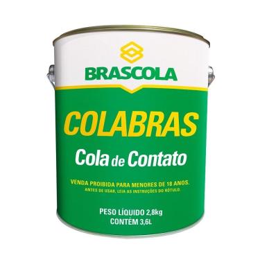 Imagem de Cola Contato Colabras Brascola 2,8kg