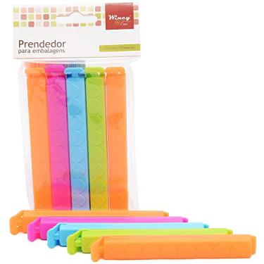 Imagem de Kit 5 peças Lacra Veda Embalagem de Plástico Multiuso Rattan 15cm