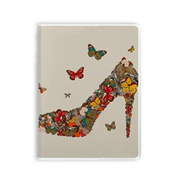 Imagem de Caderno de capa macia com capa de chiclete e sapatos de salto alto