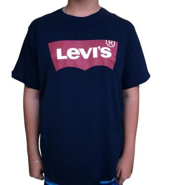 Imagem de Camiseta Levi's Marinho logo vermelho